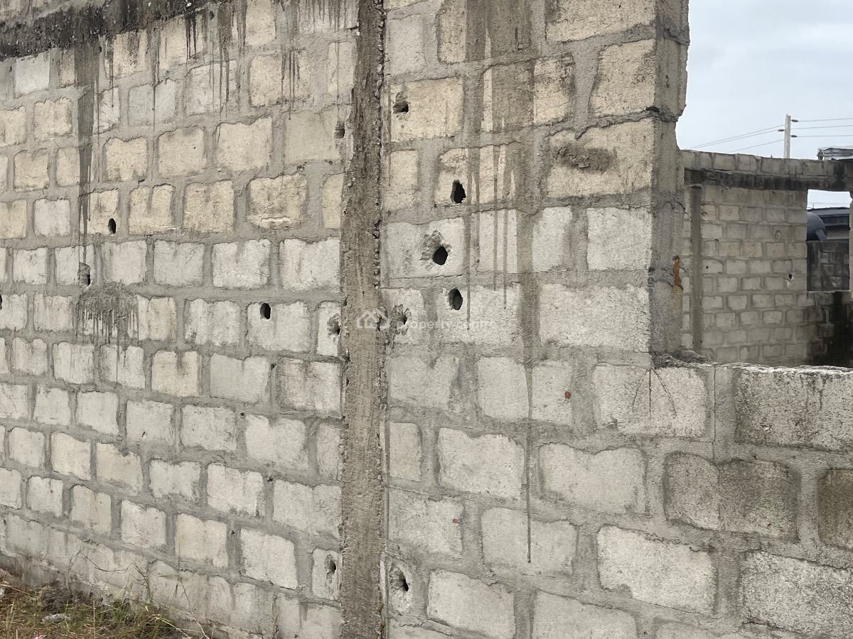 3 Plots of Fenced Land Facing Expressway, Abijo, Lekki, Lagos, Commercial Land for Sale