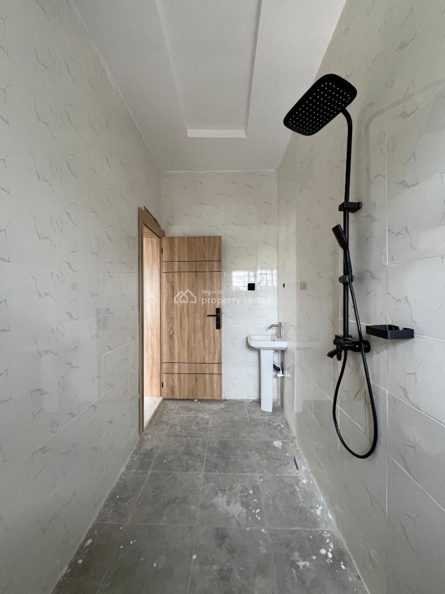 Exquisitely Built 4 Bedroom Terrace Duplex on a Secured Estate, Dining Area, Balcony, Concrete Floor, Smart Home, Gbagada, Lagos, Terraced Duplex for Sale