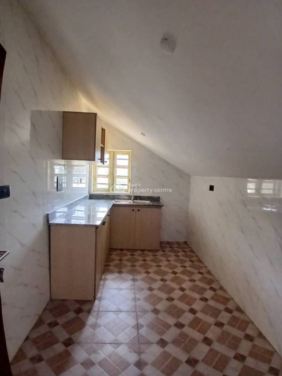 Two Bedrooms Upstairs, in an Estate, Sangotedo, Ajah, Lagos, House for Rent