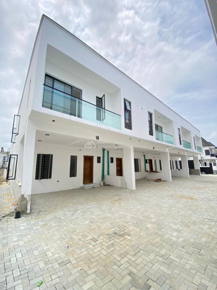 4 Bedroom Terrace Duplex in a Secured Estate, Lekki Phase 2, Lekki, Lagos, Terraced Duplex for Sale