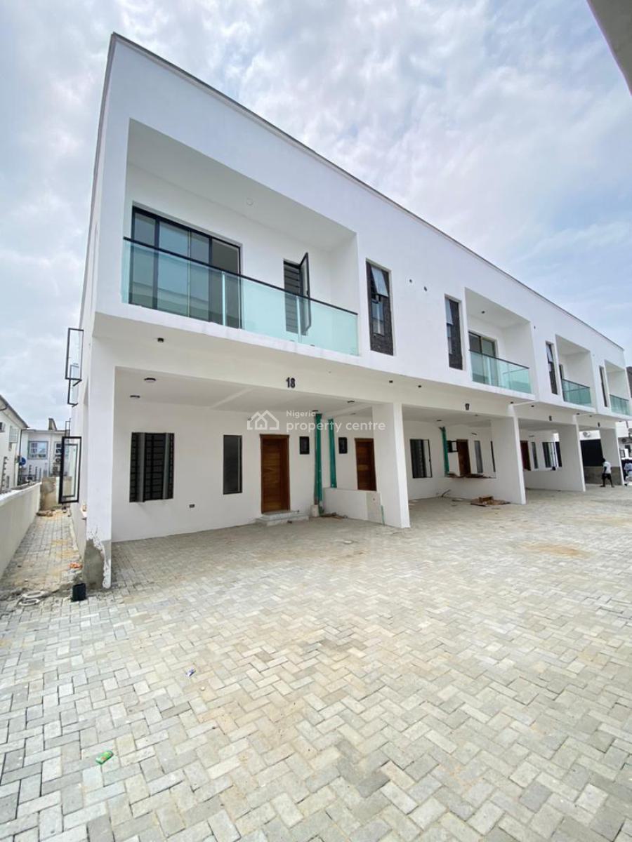 4 Bedroom Terrace Duplex in a Secured Estate, Lekki Phase 2, Lekki, Lagos, Terraced Duplex for Sale