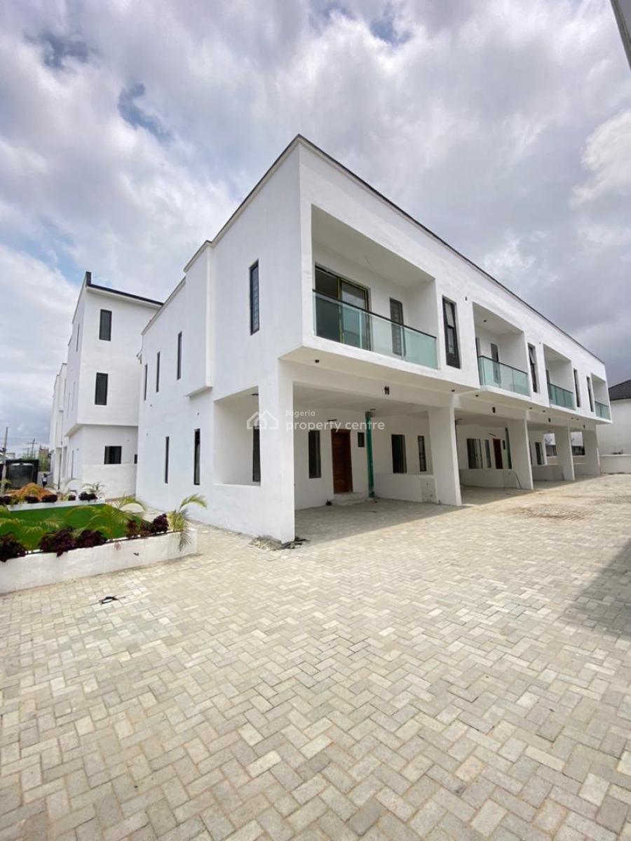 4 Bedroom Terrace Duplex in a Secured Estate, Lekki Phase 2, Lekki, Lagos, Terraced Duplex for Sale