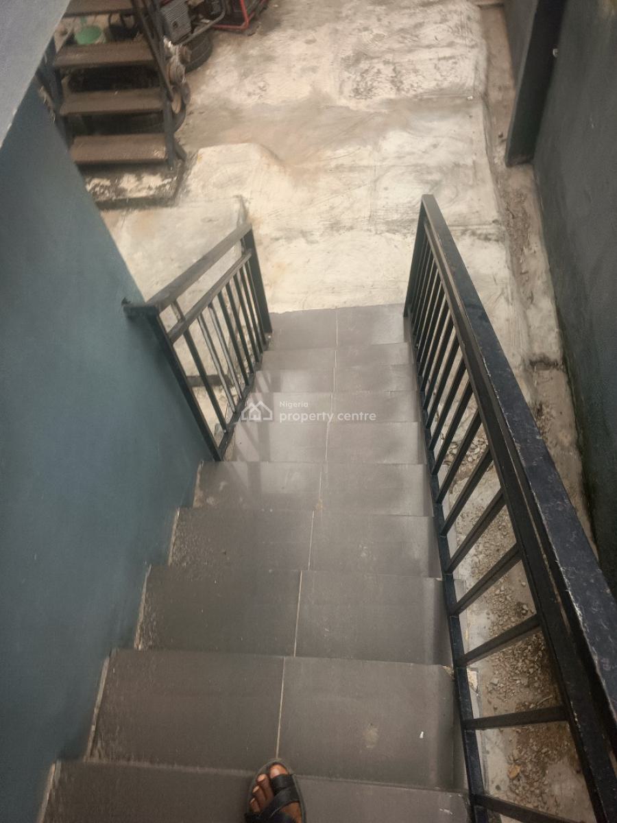 (32sqm) Open Office Space (room& Parlour) Upstairs, Facing Directly on Toyin Street, Ikeja, Ikeja, Lagos, Office Space for Rent