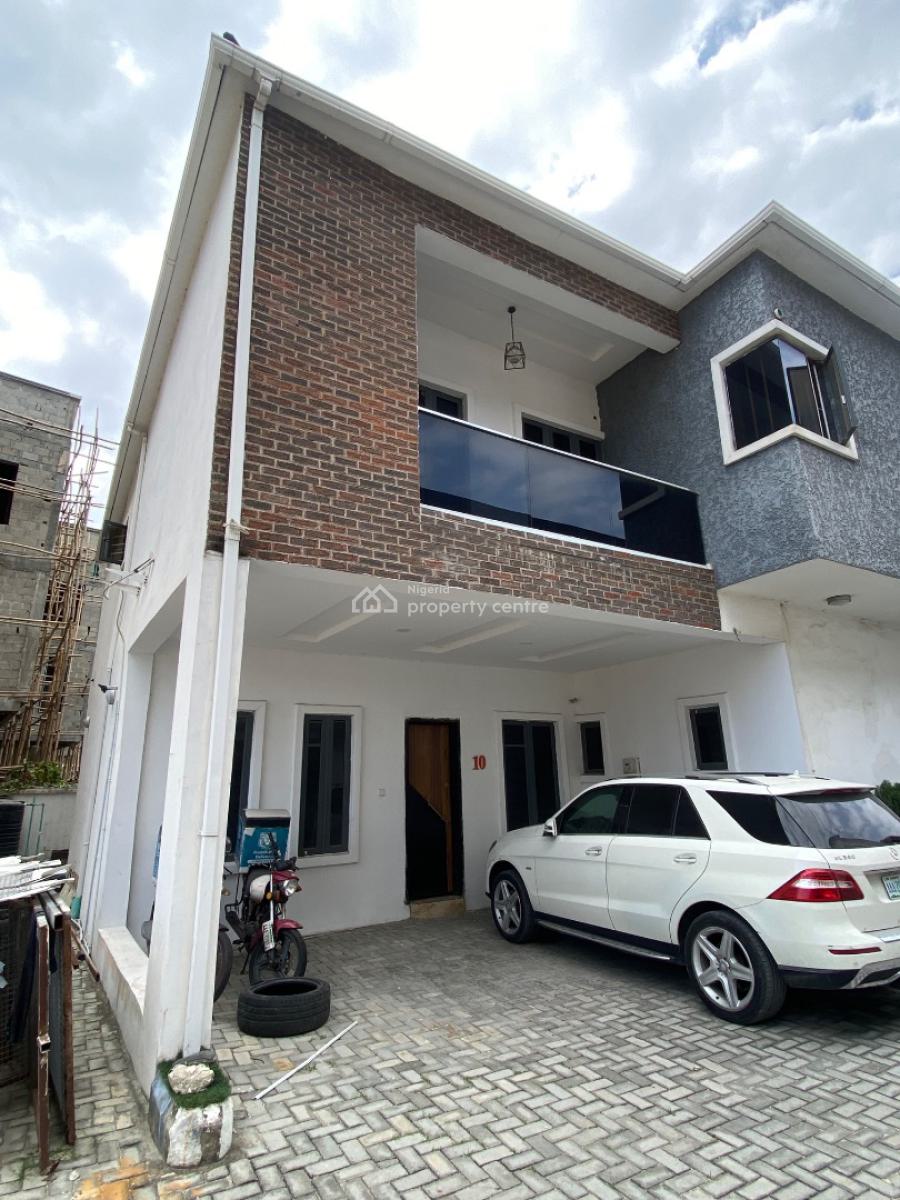Luxury Stunning 4 Bedroom Terraced Duplex, Orchid Road , in a Secured Estate, Lekki, Lagos, Terraced Duplex for Rent