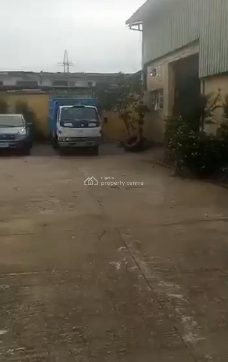 Gas Plant in 4400sqm Land Administrative Block Sitting on a 510 Square, Ilupeju, Lagos, Commercial Property for Sale