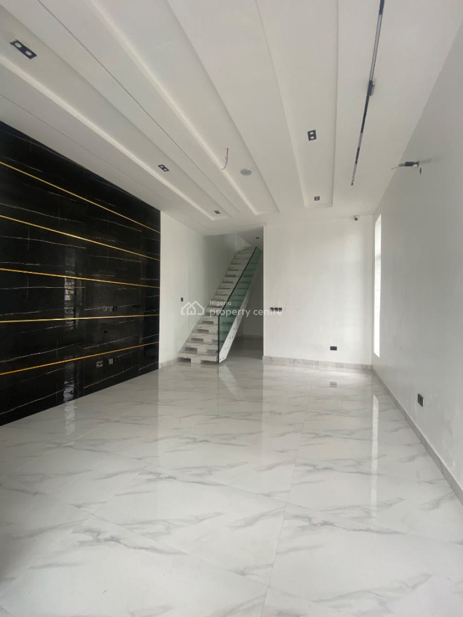 Unique 4bed in a Lovely Estate with Scrt & Light, Ikota Gra Extension (through Mobile Road Before Ajah), Lekki, Lagos, Semi-detached Duplex for Sale