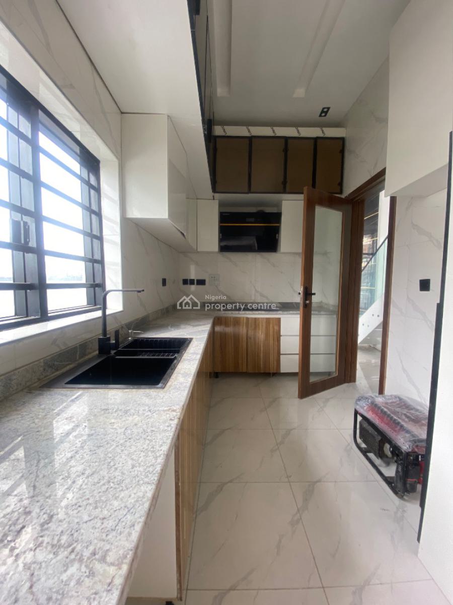 Unique 4bed in a Lovely Estate with Scrt & Light, Ikota Gra Extension (through Mobile Road Before Ajah), Lekki, Lagos, Semi-detached Duplex for Sale