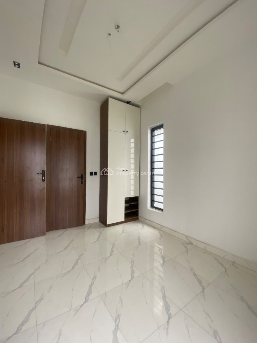 Unique 4bed in a Lovely Estate with Scrt & Light, Ikota Gra Extension (through Mobile Road Before Ajah), Lekki, Lagos, Semi-detached Duplex for Sale