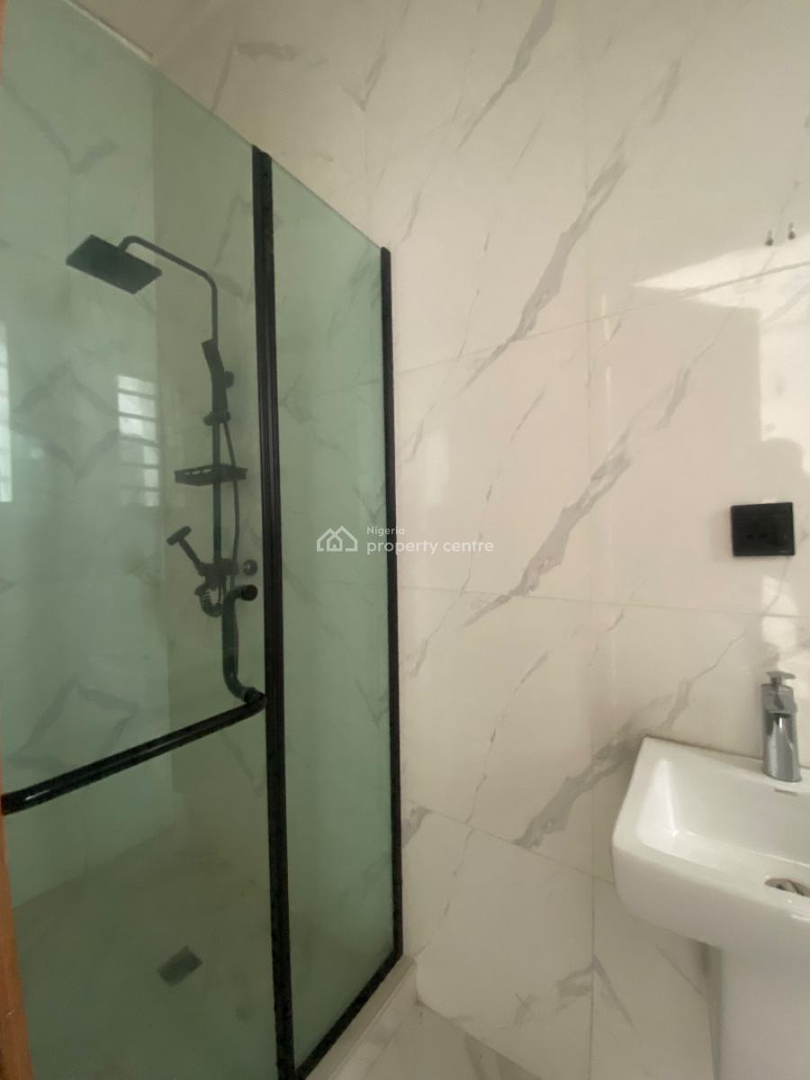 Unique 4bed in a Lovely Estate with Scrt & Light, Ikota Gra Extension (through Mobile Road Before Ajah), Lekki, Lagos, Semi-detached Duplex for Sale