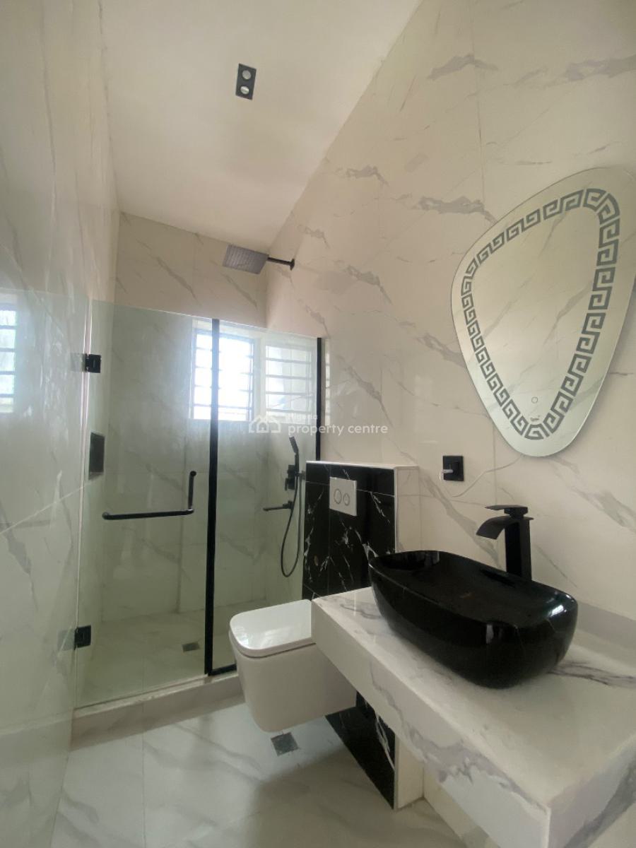 Unique 4bed in a Lovely Estate with Scrt & Light, Ikota Gra Extension (through Mobile Road Before Ajah), Lekki, Lagos, Semi-detached Duplex for Sale