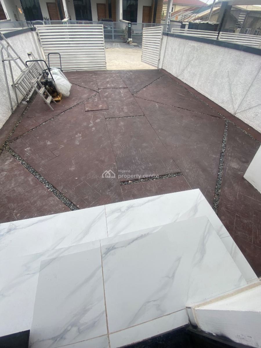 Unique 4bed in a Lovely Estate with Scrt & Light, Ikota Gra Extension (through Mobile Road Before Ajah), Lekki, Lagos, Semi-detached Duplex for Sale