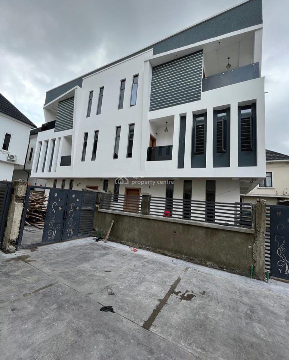 Lovely 4 Bedroom Semi Detached Duplex with Bq, Osapa London, Osapa, Lekki, Lagos, Semi-detached Duplex for Sale