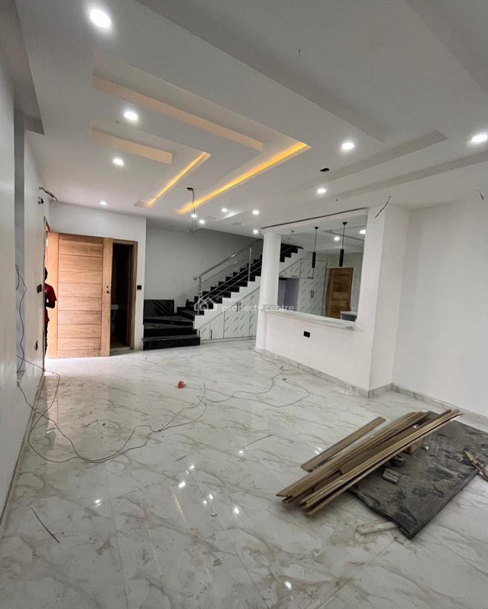 Lovely 4 Bedroom Semi Detached Duplex with Bq, Osapa London, Osapa, Lekki, Lagos, Semi-detached Duplex for Sale
