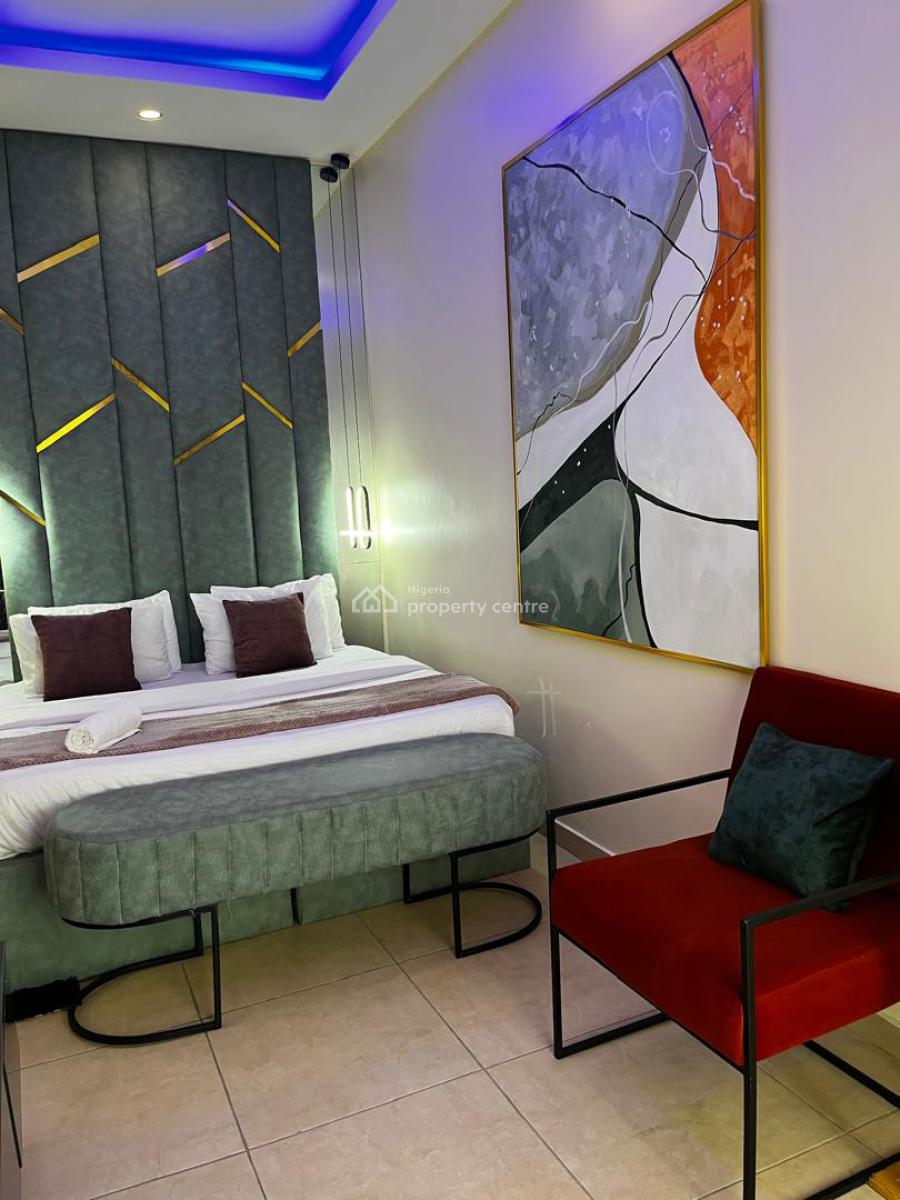 Peace Luxury One Bedroom Apartment, Oniru Estate, Oniru, Victoria Island (vi), Lagos, Mini Flat (room and Parlour) Short Let