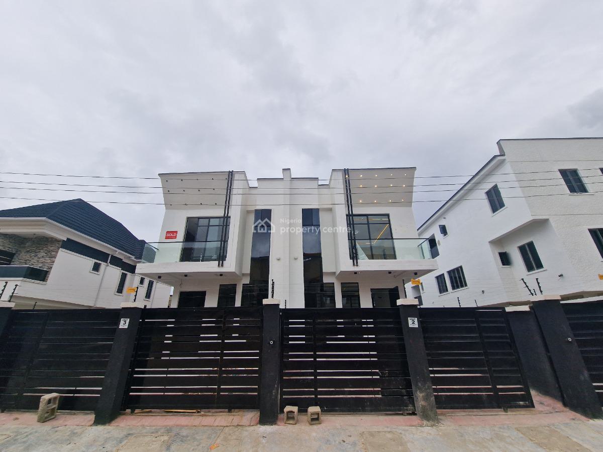 Beautifully Designed Home, Ikota, Lekki, Lagos, Semi-detached Duplex for Sale