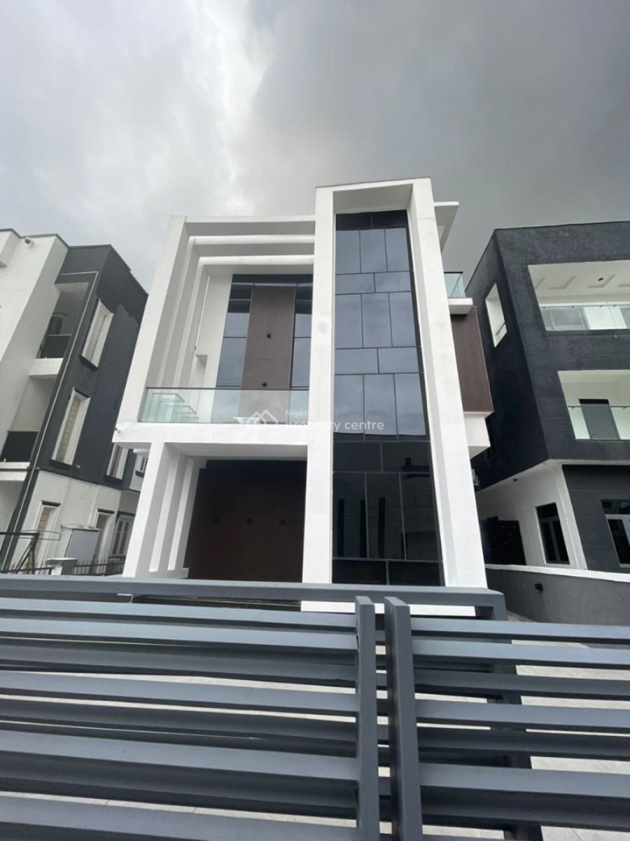 Lovely 5 Bedroom Detached Duplex with Rooftop Terrace, Pool & Bq, Chevron Toll Gate, Orchid Road, Lekki, Lagos, Detached Duplex for Sale