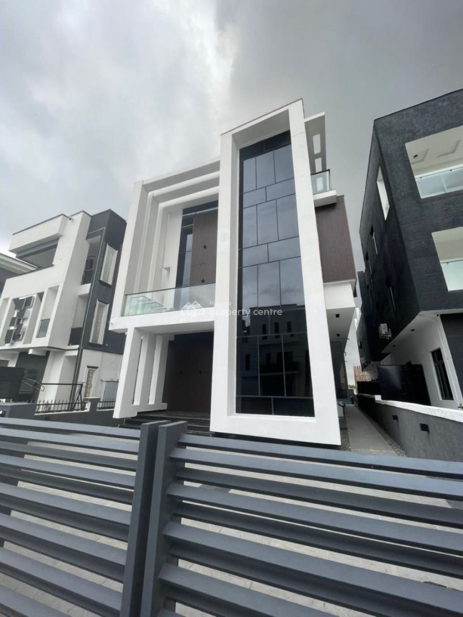 Lovely 5 Bedroom Detached Duplex with Rooftop Terrace, Pool & Bq, Chevron Toll Gate, Orchid Road, Lekki, Lagos, Detached Duplex for Sale