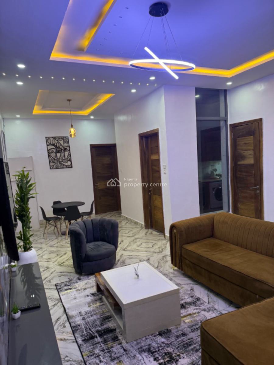 Beautifully Furnished 2-bedroom Apartment, Osapa, Lekki, Lagos, Flat / Apartment Short Let