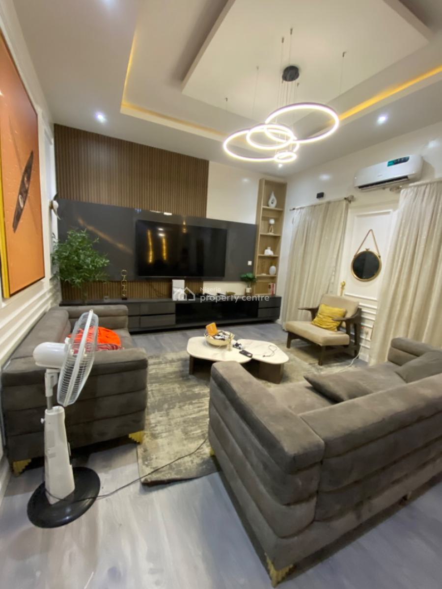 Fully Furnished and Spacious 4 Bedrooms Terrace Duplex, Off Orchid Road Lekki, Lekki Phase 2, Lekki, Lagos, Terraced Duplex for Rent