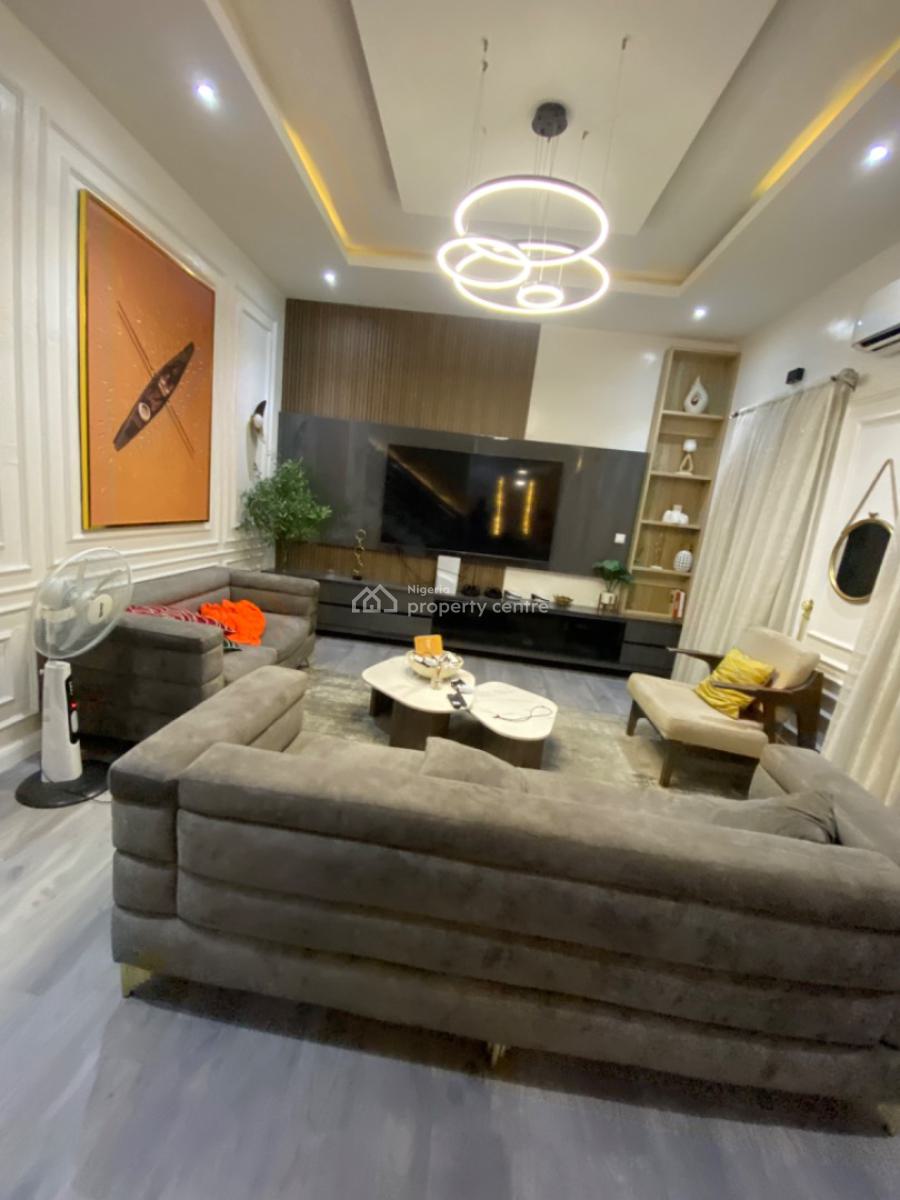 Fully Furnished and Spacious 4 Bedrooms Terrace Duplex, Off Orchid Road Lekki, Lekki Phase 2, Lekki, Lagos, Terraced Duplex for Rent