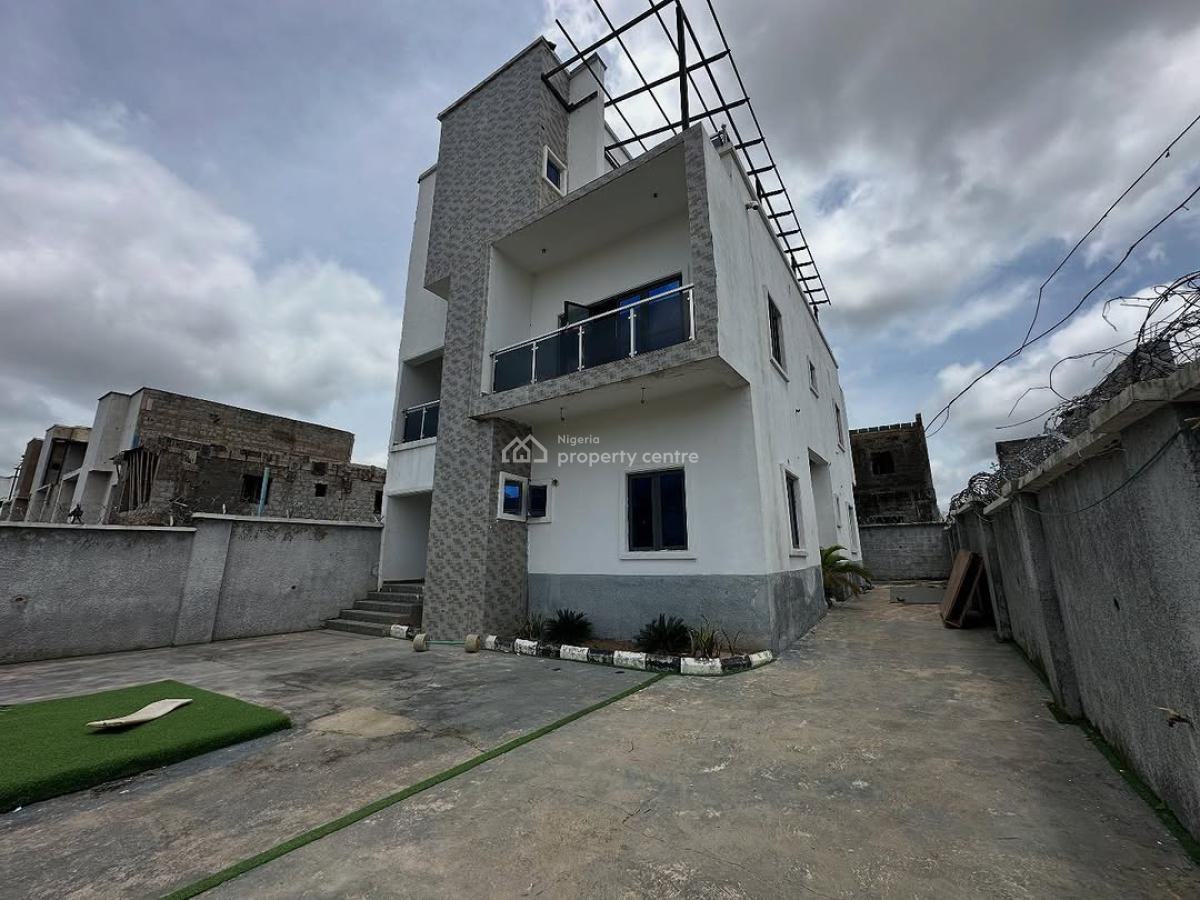 Newly Built 4 Bedroom Semi Detached Duplex with Bq and Rooftop Lounge, Ochacho, Life Camp, Abuja, Semi-detached Duplex for Sale