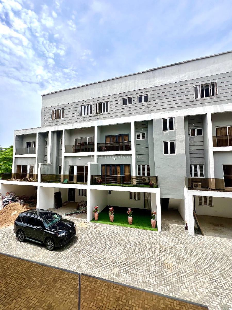 Spacious 4 Bedroom Terrace Duplex with Bq, Lekki Phase 1, Lekki, Lagos, Terraced Duplex for Rent