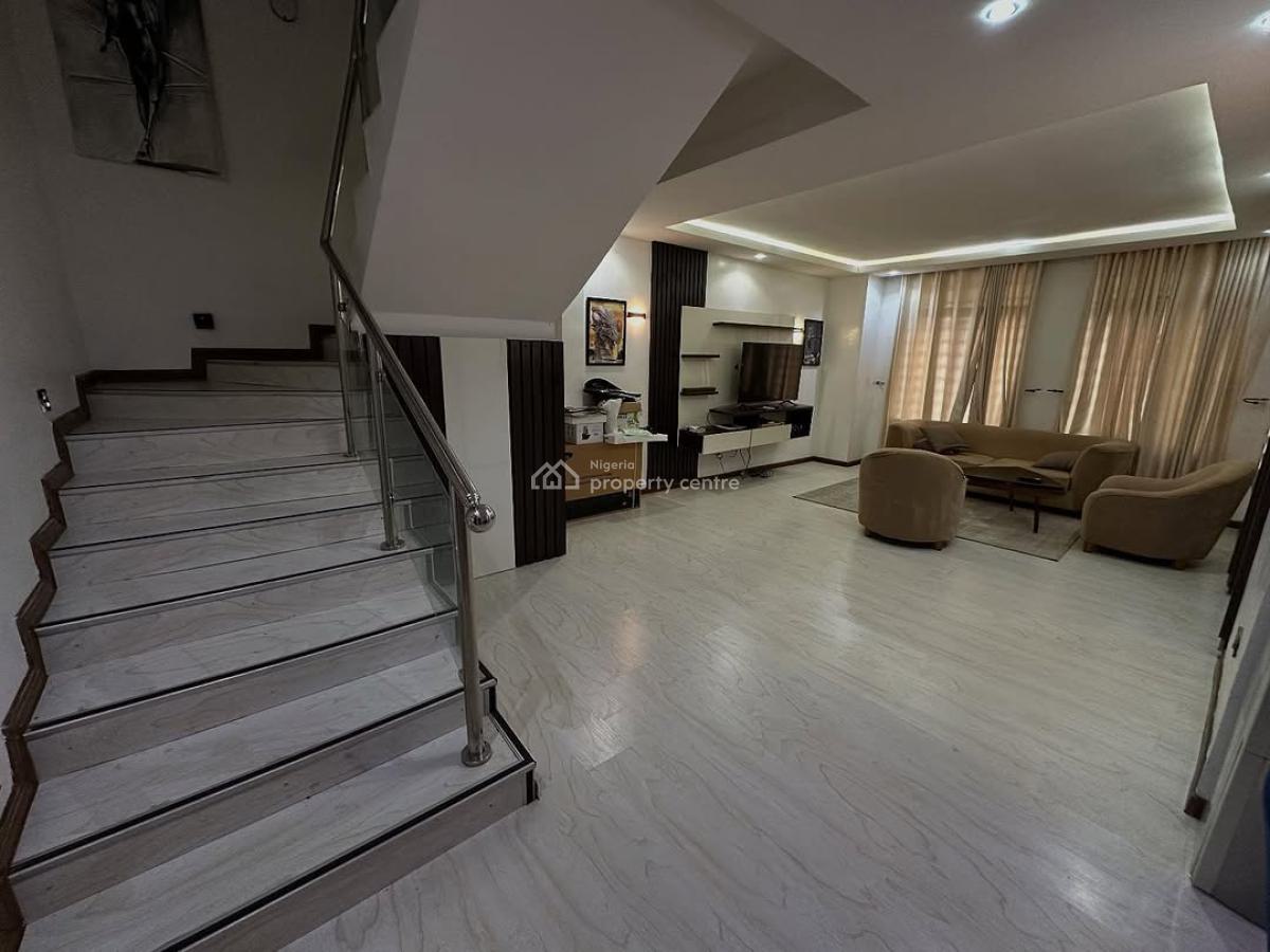 Serviced 4 Bedroom Terrace Duplex with 7.5kva Inverter, Gilmore, Jahi, Abuja, Terraced Duplex for Rent