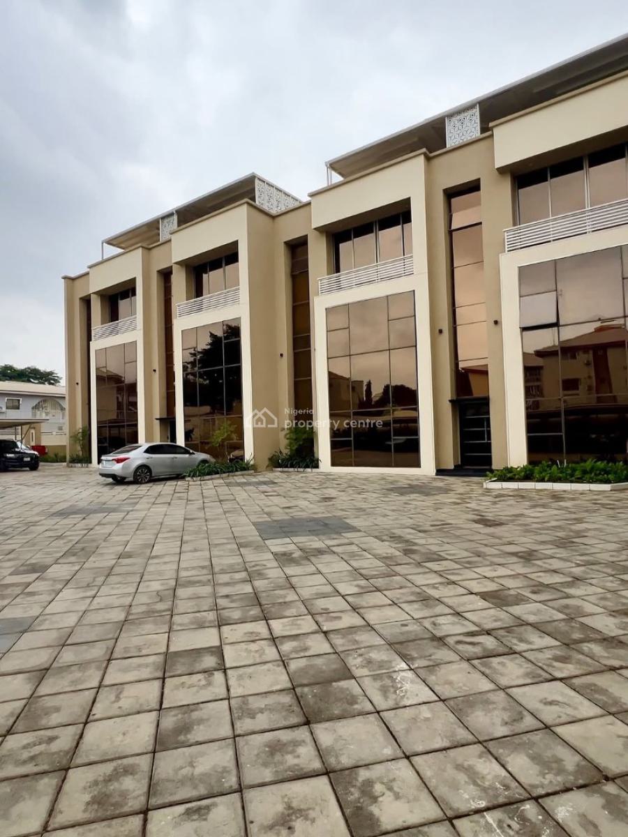 Luxury 4 Bedroom Terrace Duplex with Bq, Rooftop Lounge, Acs, Cctv, Wuse 2, Abuja, Terraced Duplex for Rent