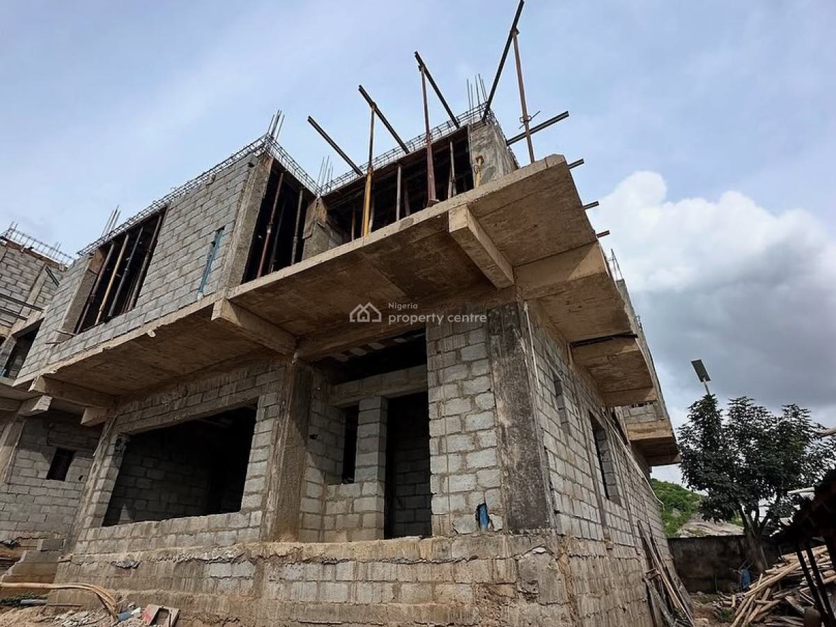 Off Plan 5 Bedroom Detached Duplex with Bq, Payment Plan Available, Wuye, Abuja, Detached Duplex for Sale