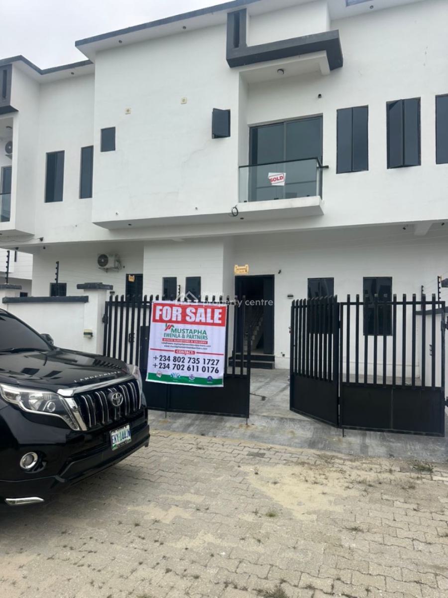Luxury 3 Bedroom Terrace  with Boys Quarter, Spring Valley Estate, Ajah, Lagos, Terraced Duplex for Sale