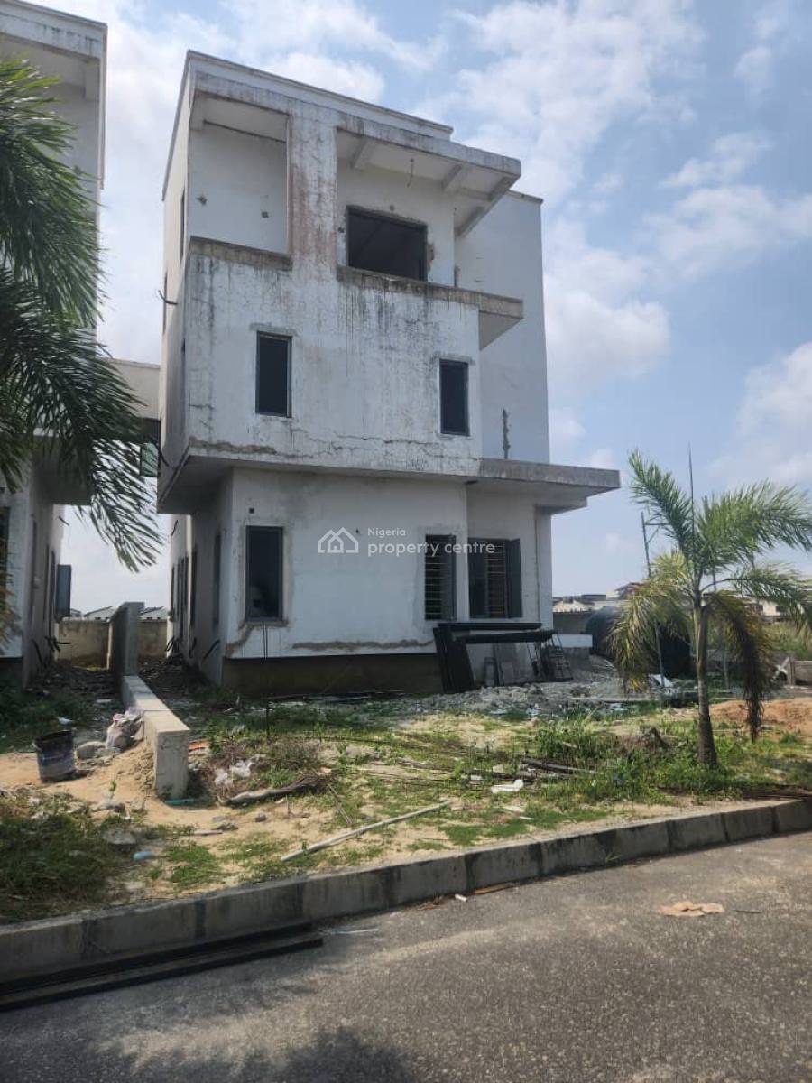 Luxury and Well Finished 5 Bedroom Semi Duplex with Bq, Creek Haven Estate Off Harris Drive Lekki, Ikota, Lekki, Lagos, Semi-detached Duplex for Sale
