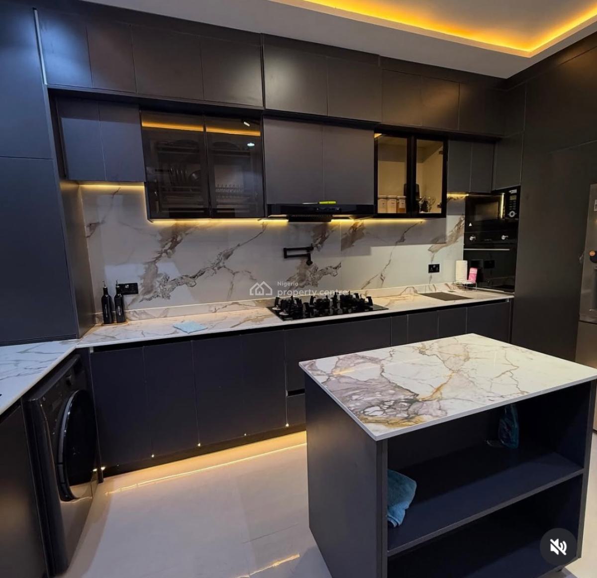 Brand New 3 Bedroom Apartment with Maid Room, Jahi, Abuja, Self Contain (single Rooms) for Sale