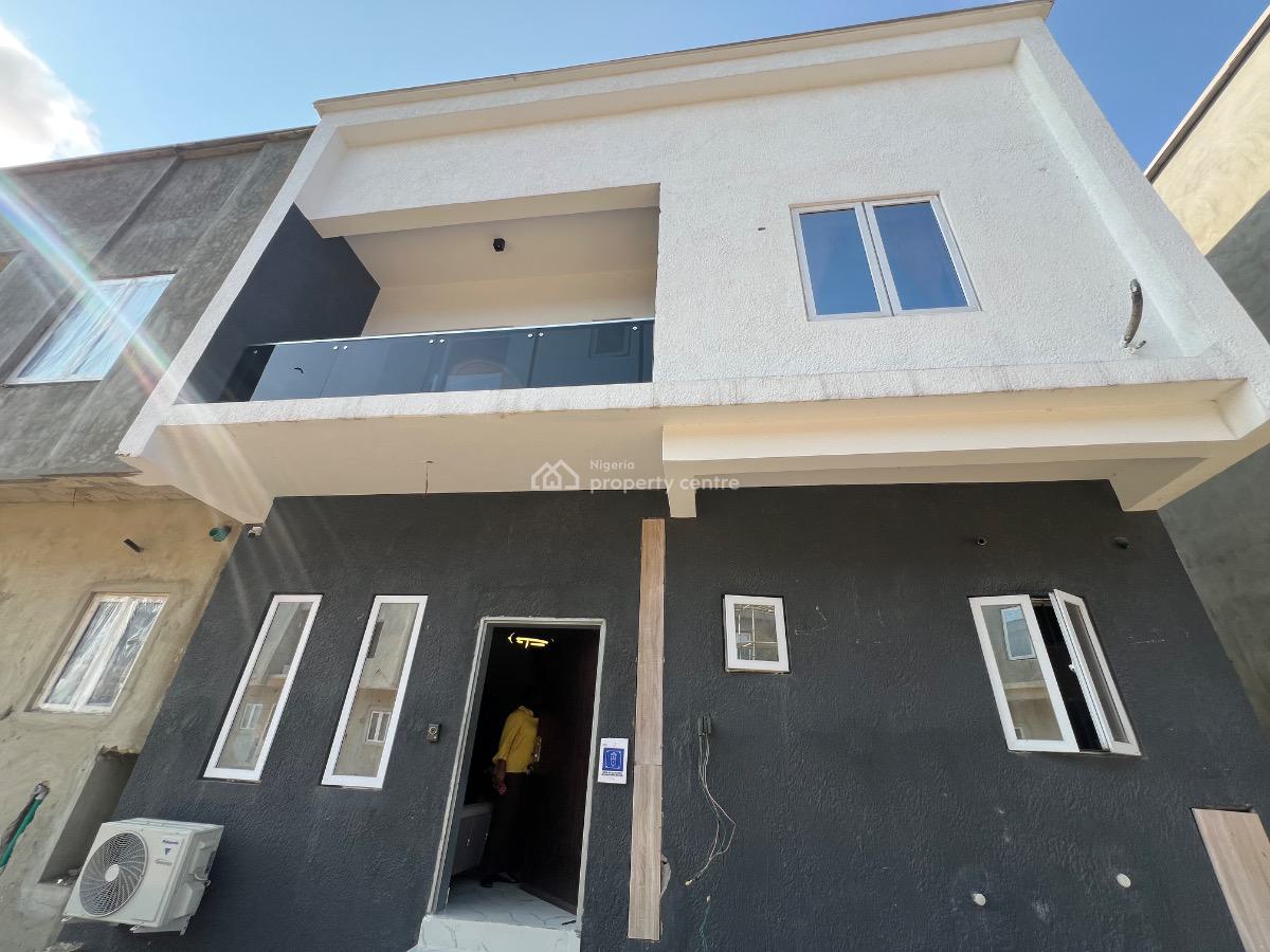Smart 3 Bedroom Trrrsce Duplex with a Spacious Bq in a Serene Estate, Live Smart,live Green&own Your Solar-powered Home Today with a Deposit, Ogombo, Ajah, Lagos, Terraced Duplex for Sale