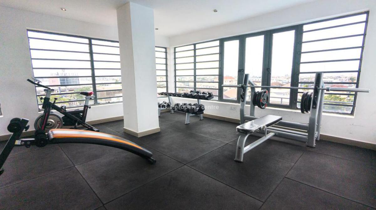 Brand New 2bed Smart Home with Rooftop Pool and Gym, Lekki Phase 1, Lekki, Lagos, House Short Let