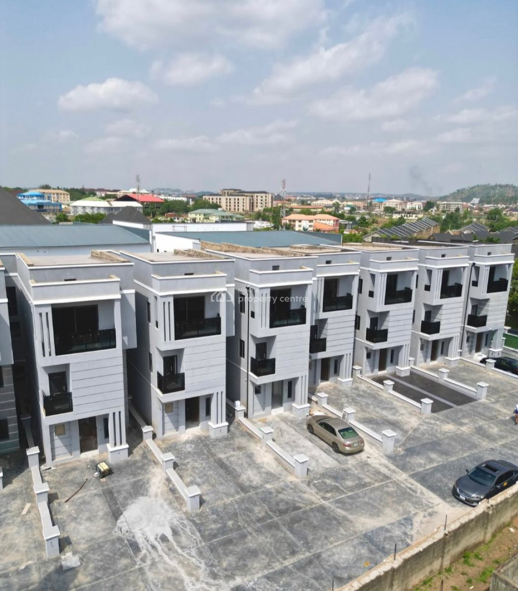 Brand New 4 Bedroom Terrace Duplex with Bq, Durumi, Abuja, Terraced Duplex for Sale