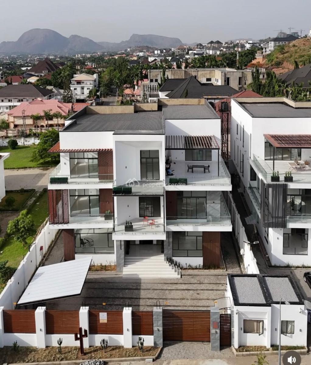 Brand New Luxury Contemporary 8 Bedroom Mansion with Bq, Asokoro District, Abuja, Detached Duplex for Sale
