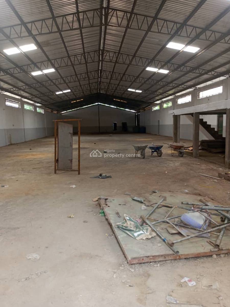 Big Warehouse Space of Approximately, Aswani Axis, Isolo, Lagos, Warehouse for Rent