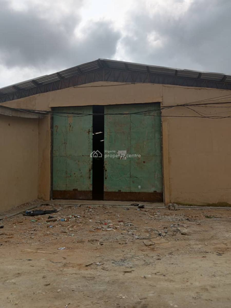 Big Warehouse Space of Approximately, Aswani Axis, Isolo, Lagos, Warehouse for Rent