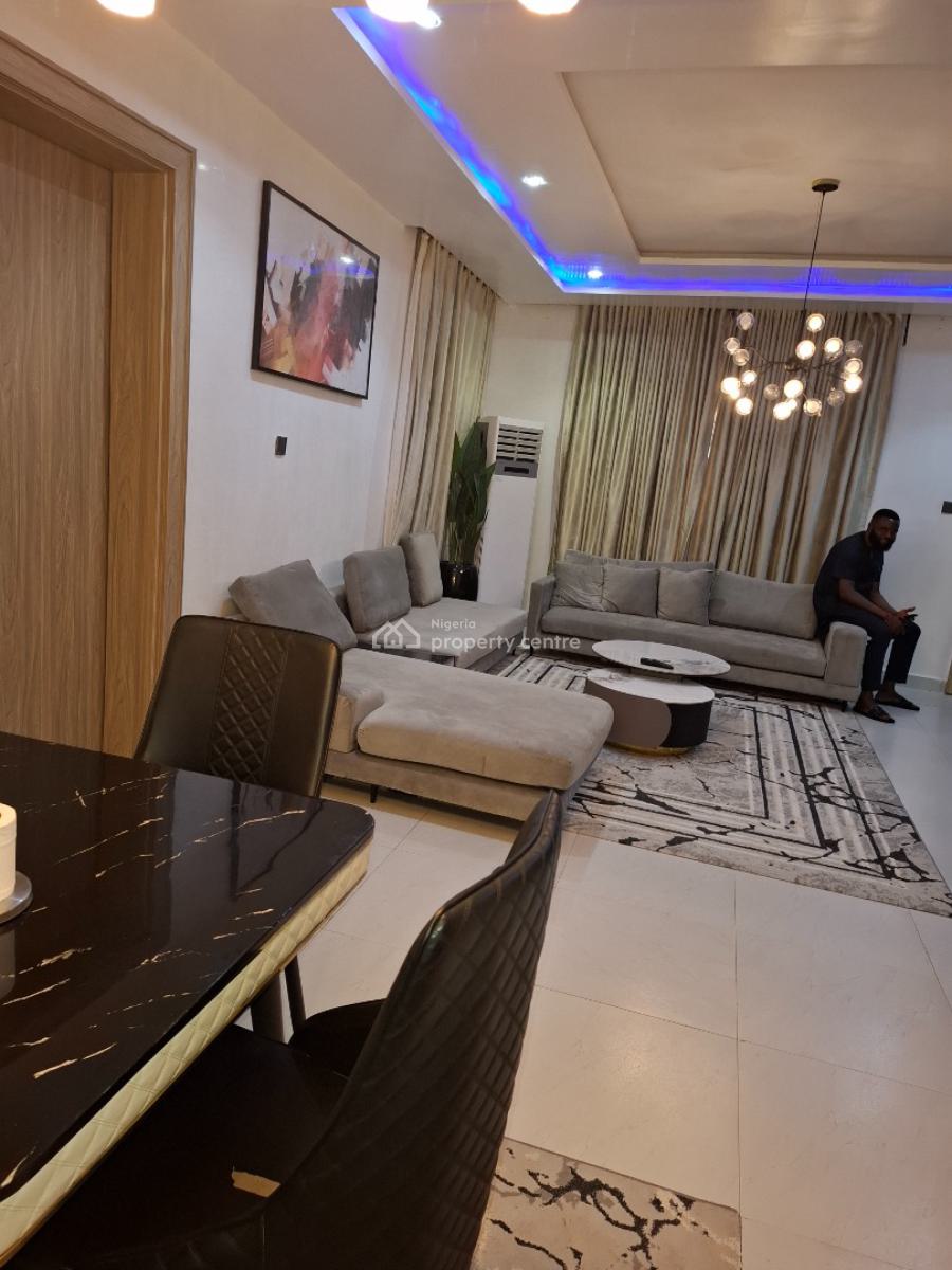 Furnished Two Bedroom Apartment, Guzape District, Abuja, Flat / Apartment for Rent