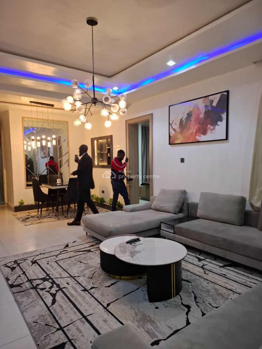 Furnished Two Bedroom Apartment, Guzape District, Abuja, Flat / Apartment for Rent