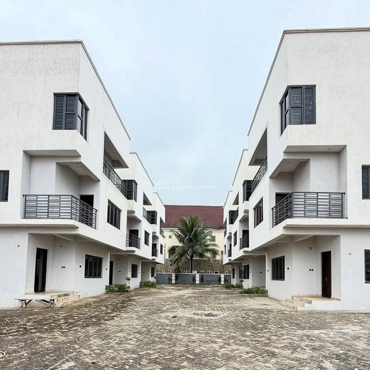 Bedrooms Terrace Duplex with a Room Boys Quarters, Life Camp, Abuja, Terraced Duplex for Sale