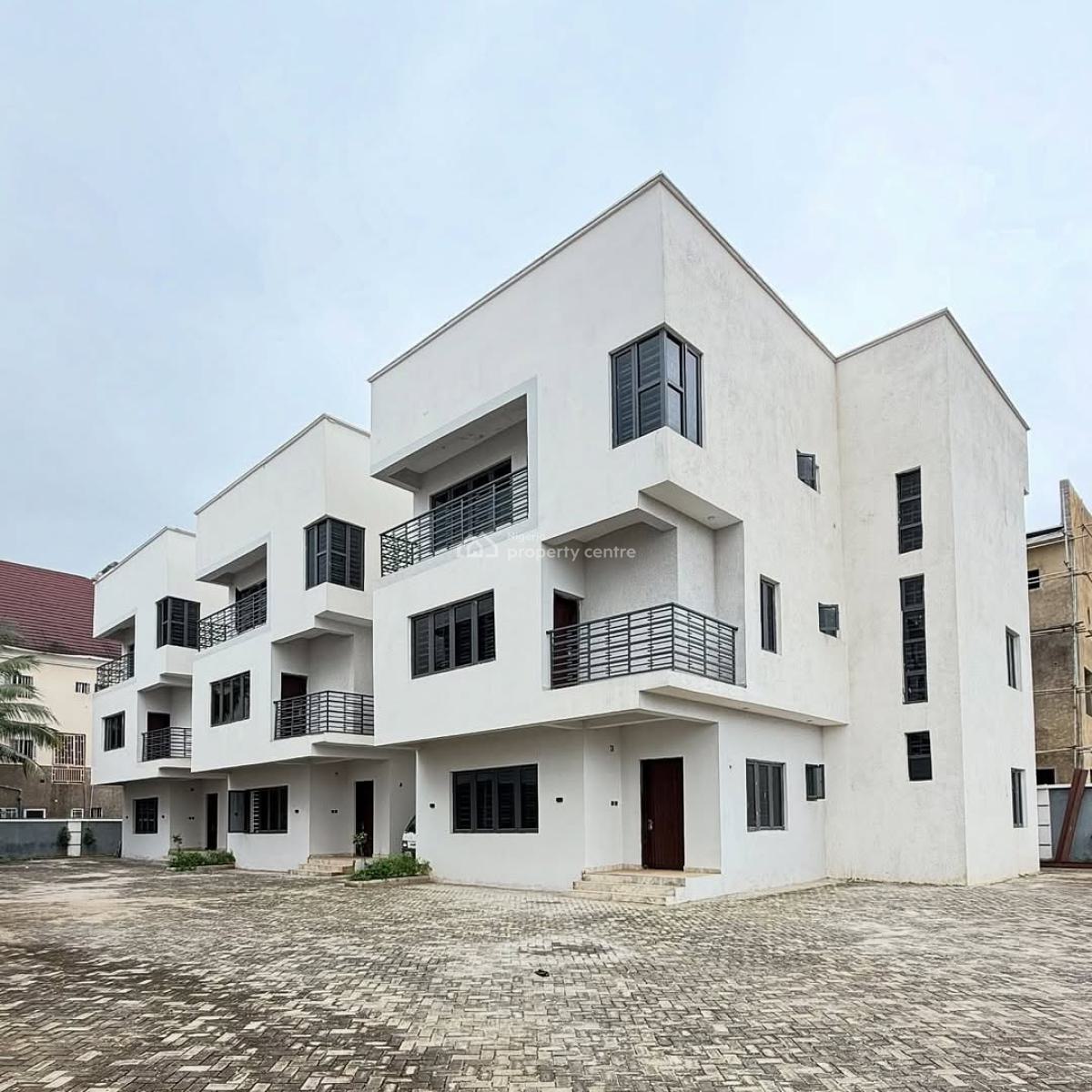 Bedrooms Terrace Duplex with a Room Boys Quarters, Life Camp, Abuja, Terraced Duplex for Sale