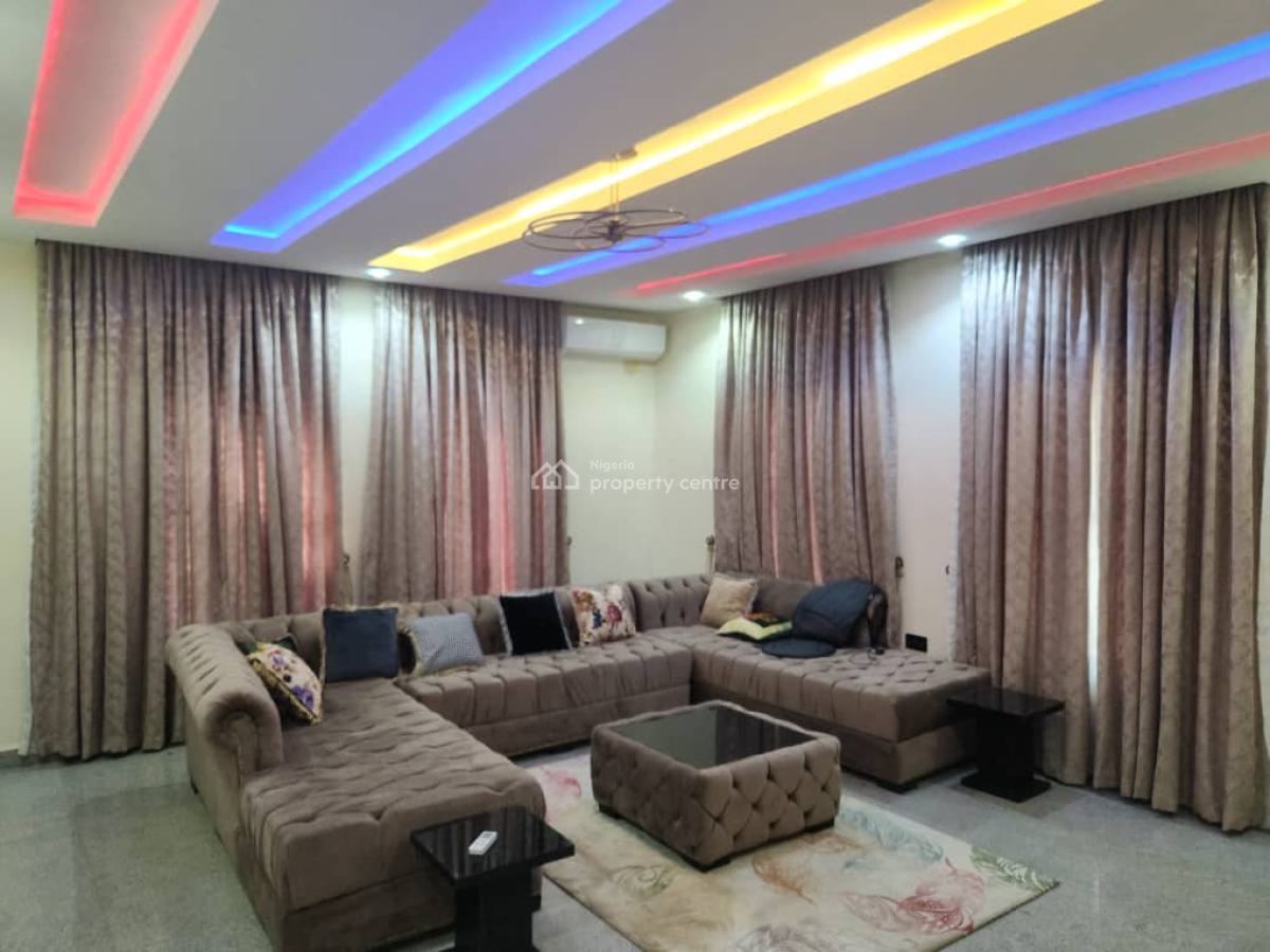 Exquisite Furnished 5 Bedrooms Detached Duplex with Bq, Admiralty Estate, Asokoro District, Abuja, Detached Duplex for Rent