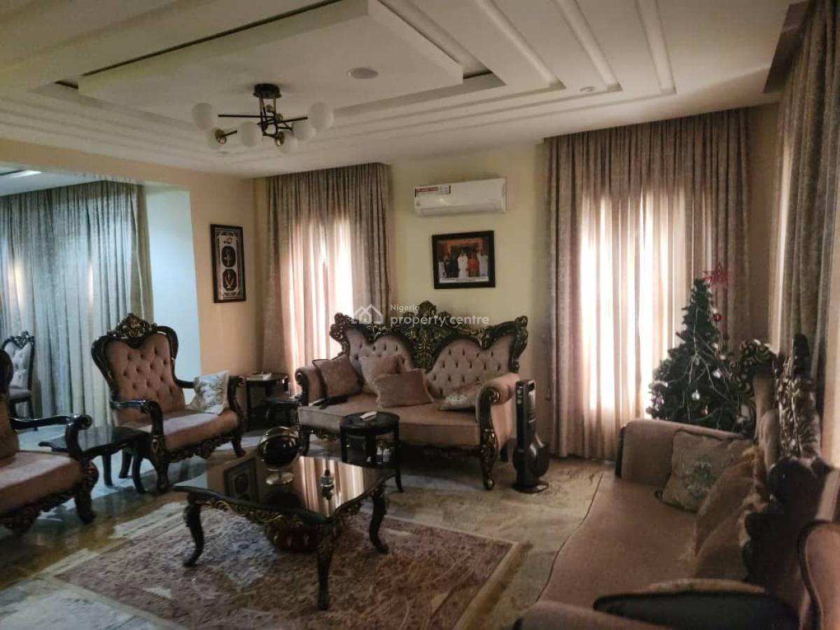 Exquisite Furnished 5 Bedrooms Detached Duplex with Bq, Admiralty Estate, Asokoro District, Abuja, Detached Duplex for Rent