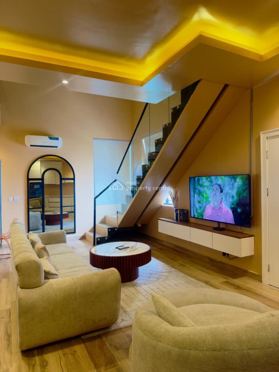 Brand New Smart Luxury 2 Bedroom Maisonette Apartment with City-vi, Ikoyi, Lagos, Flat / Apartment Short Let