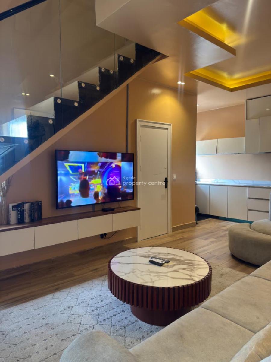 Brand New Smart Luxury 2 Bedroom Maisonette Apartment with City-vi, Ikoyi, Lagos, Flat / Apartment Short Let