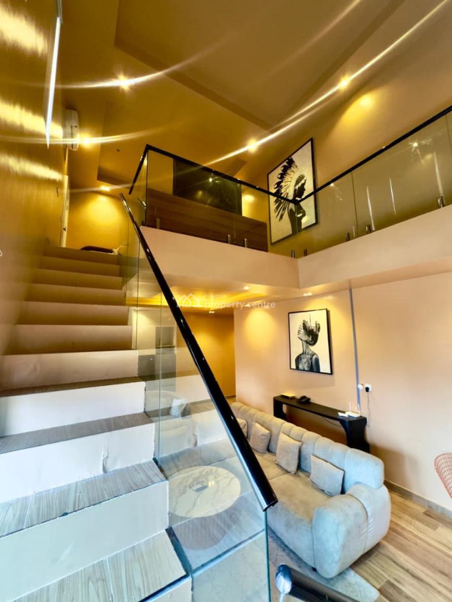 Brand New Smart Luxury 2 Bedroom Maisonette Apartment with City-vi, Ikoyi, Lagos, Flat / Apartment Short Let