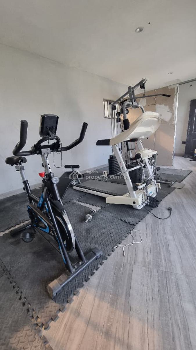 2 Bedroom Service Apartment with Gym, Ologolo, Lekki, Lagos, Flat / Apartment for Rent