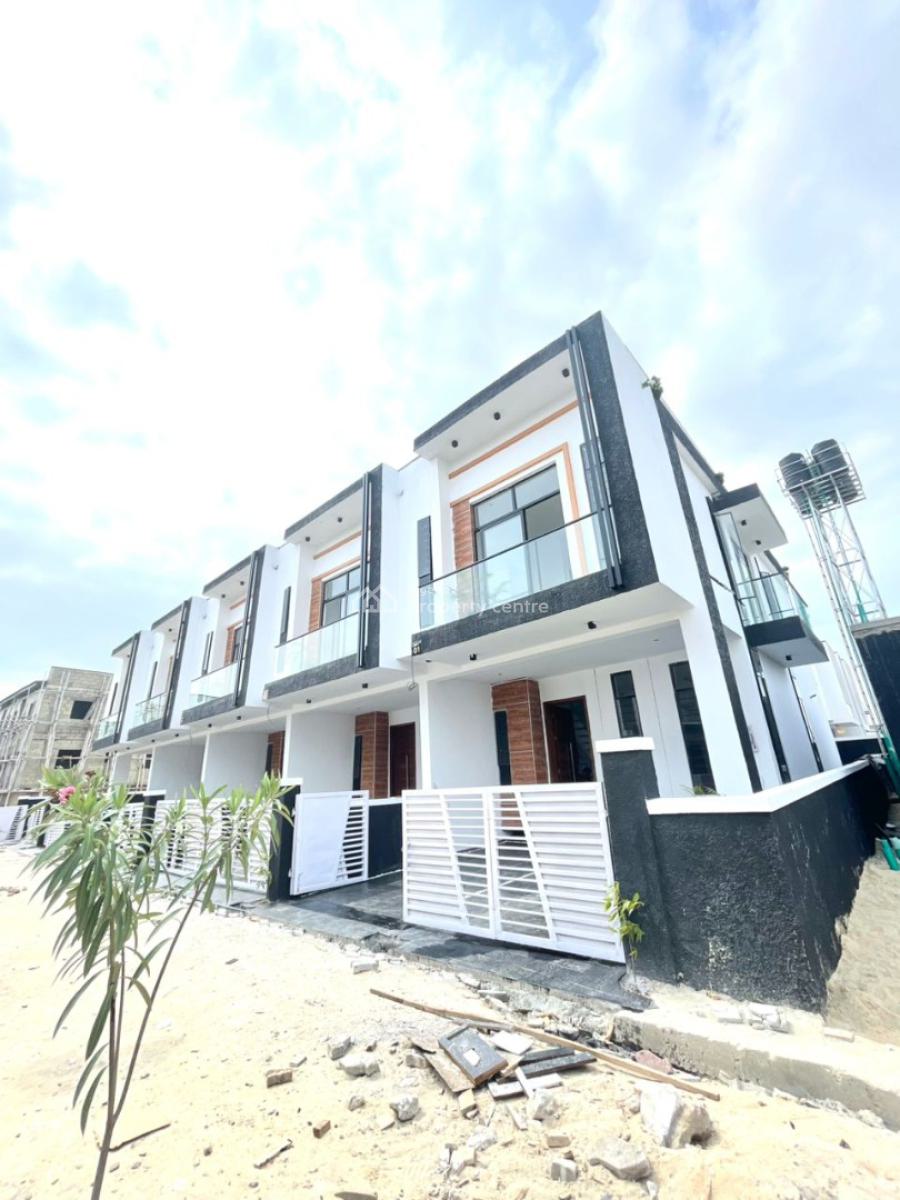 Newly Built Self Compound 4 Bedroom Terrace Duplex, Ikota, Lekki, Lagos, Terraced Duplex for Sale