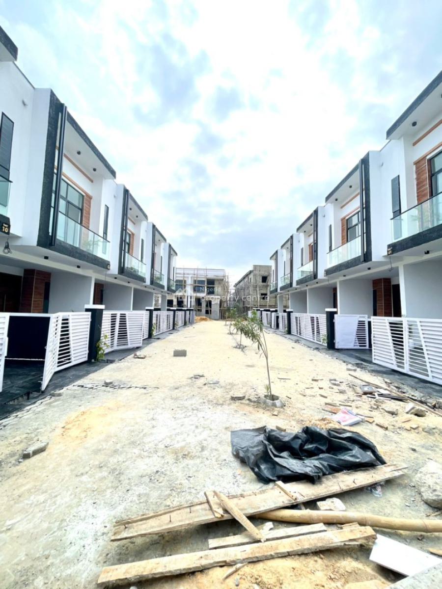 Newly Built Self Compound 4 Bedroom Terrace Duplex, Ikota, Lekki, Lagos, Terraced Duplex for Sale